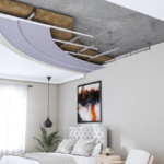 Професійна шумоізоляція стелі: Як зупинити повітряний та ударний шум зверху