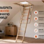 Как выбрать надежную чердачную лестницу для дома